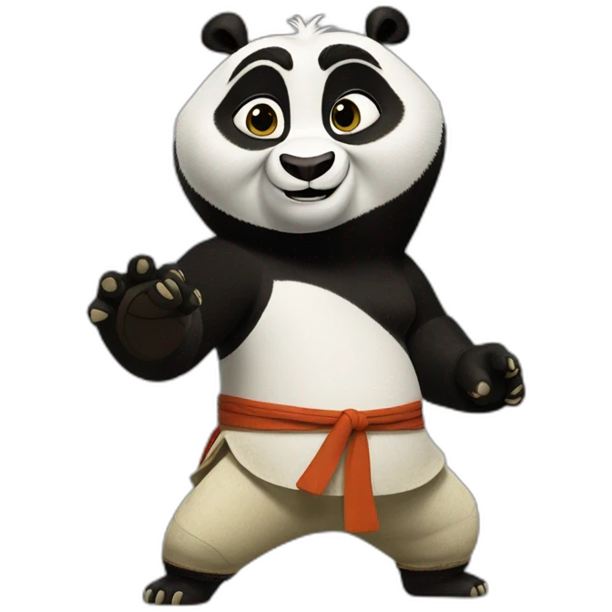 Kung fu panda emoji