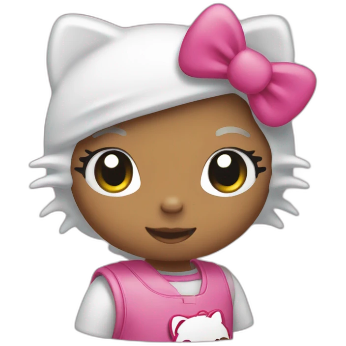 Hello kitty emoji