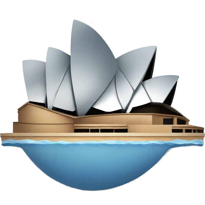 Sydney opera house emoji