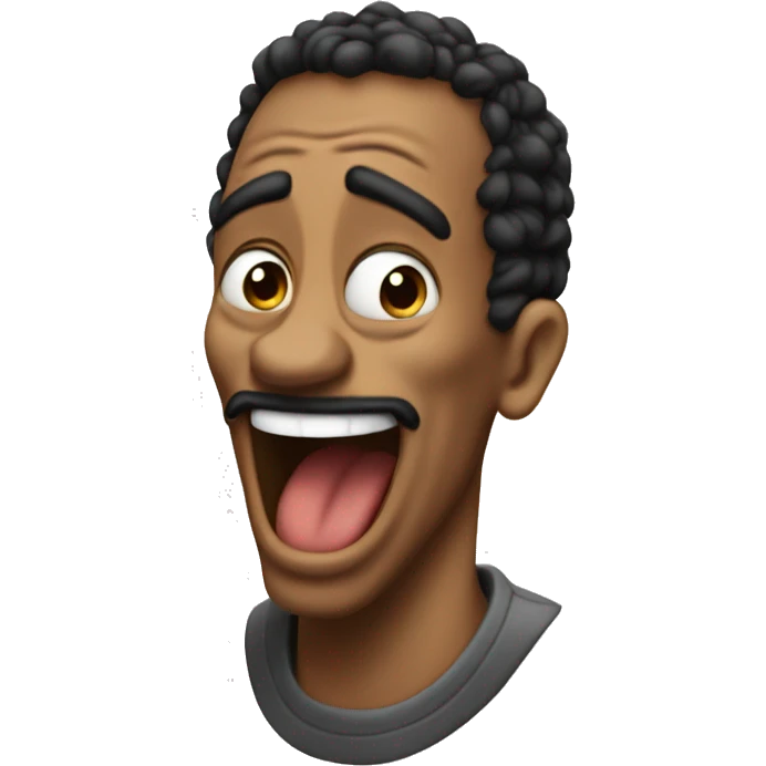a funny goofy ahh loking dank memer emoji