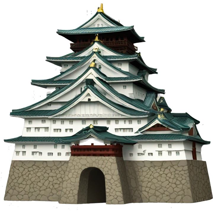 Osaka castle emoji