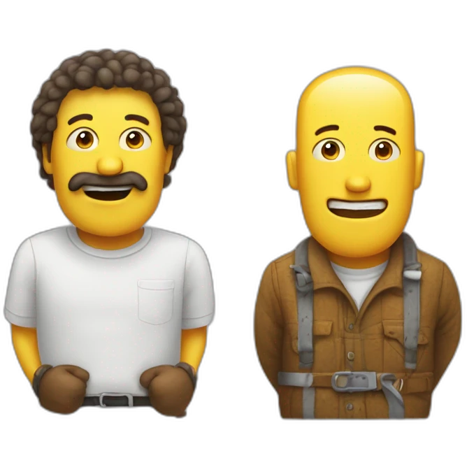 Bob l’éponge avec Patrick emoji