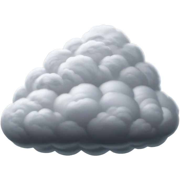 Cinematic Realistic Nimbus Emoji, Dark and foreboding, with thick, heavy clouds swirling ominously in the sky. The clouds are dense with rain, ready to pour down as the atmosphere charges with energy and anticipation. Soft glowing outline, capturing the essence of stormy tension and impending rain in a dense nimbus cloud! emoji
