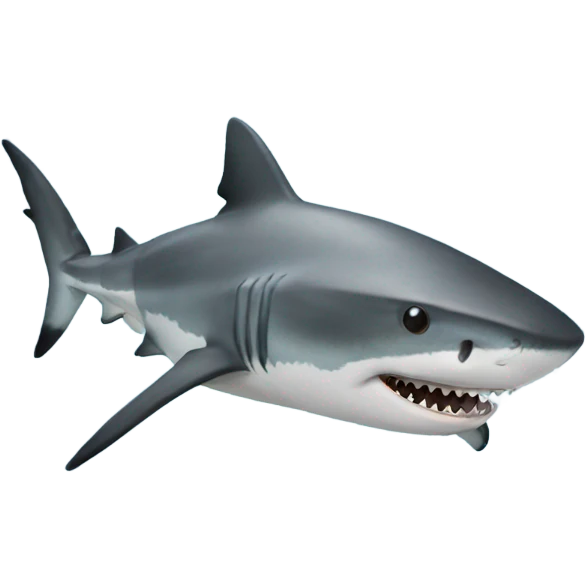 Tiger shark emoji
