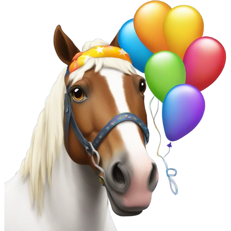 Happy birthday horse emoji