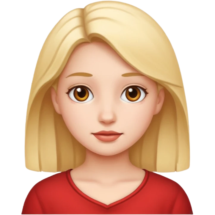 A girl emoji
