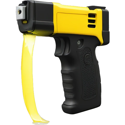 Police Taser in Yellow emoji