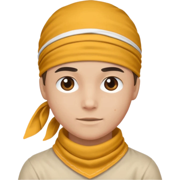 head bandana, Negative: Character. emoji