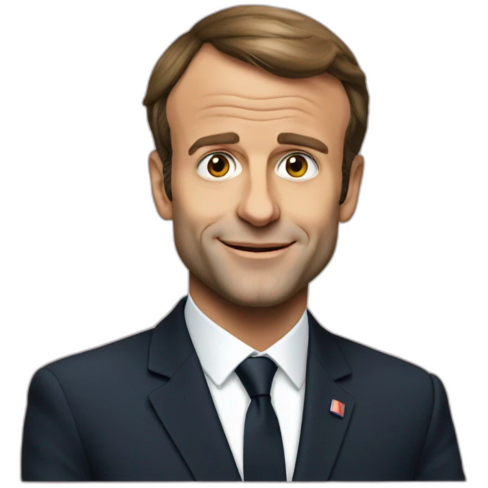 Emmanuel Macron emoji