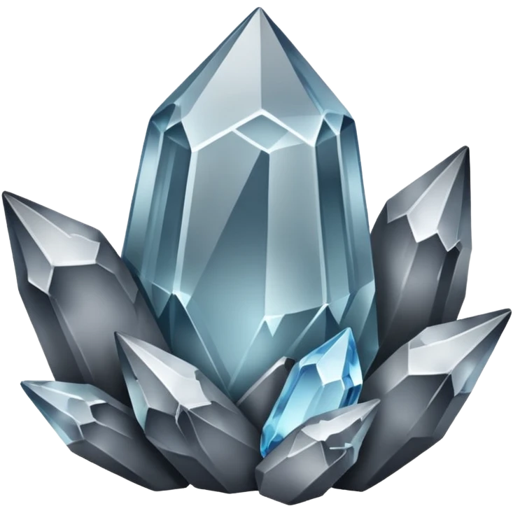 Crystals Grey emoji