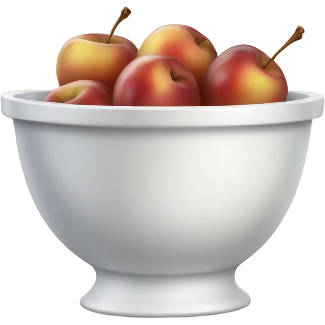 A bowl of French cider emoji