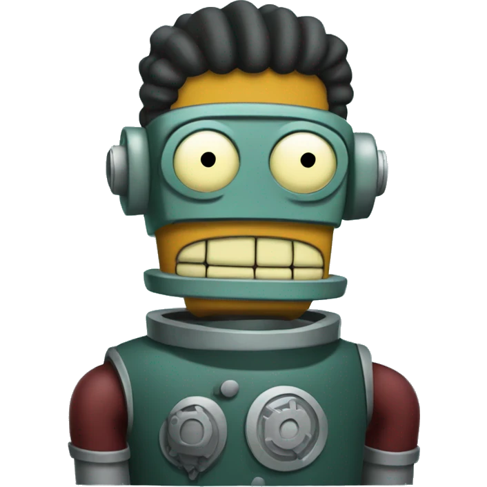 Bender from Futurama emoji