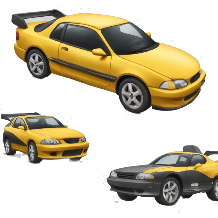 Modified car emoji