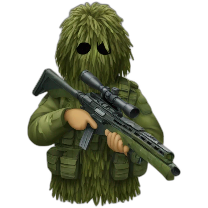 Ghillie sniper emoji