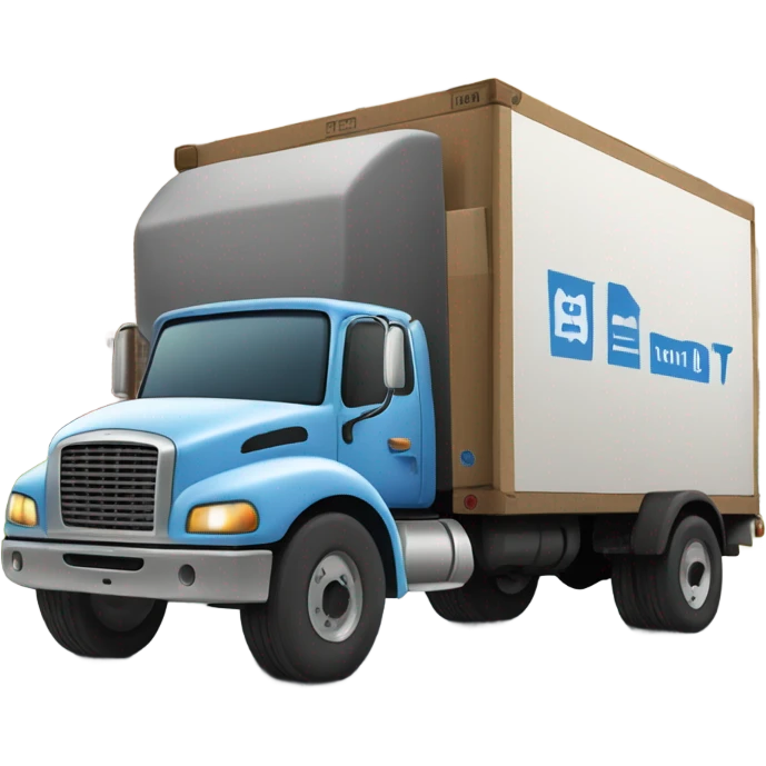 Moving truck emoji