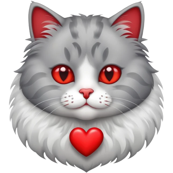 Cat with heart  emoji