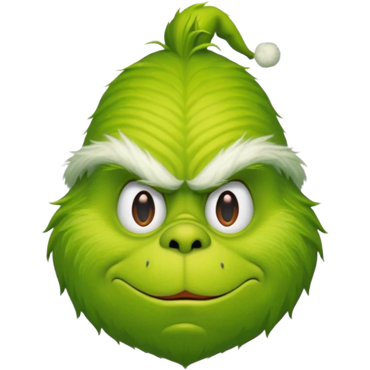 The grinch emoji