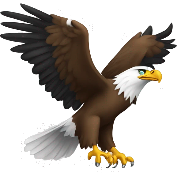 The Eagle is a small cartoon emoji