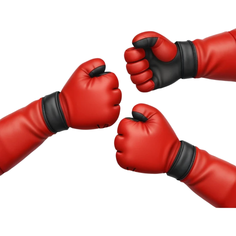 fist bump with hands in racing gloves emoji