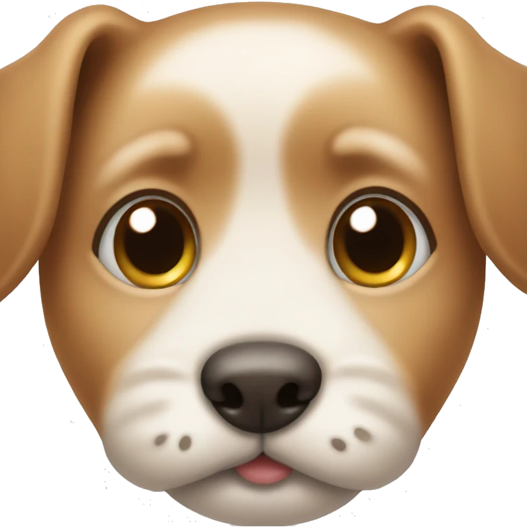 Puppy dog face emoji