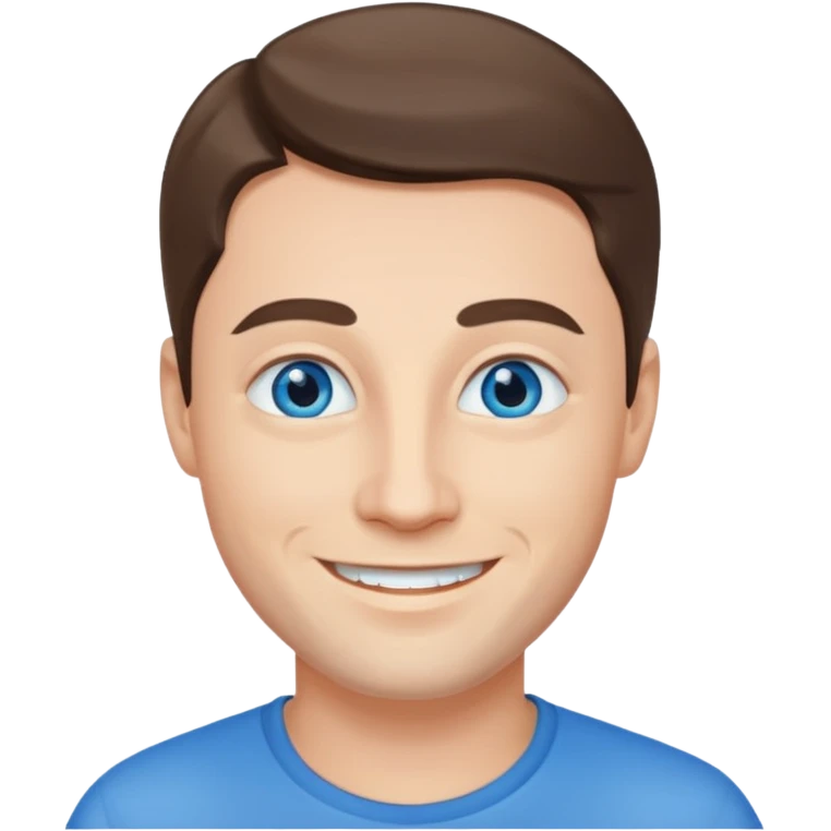 Grigori Aleksandrov with blue eyes emoji