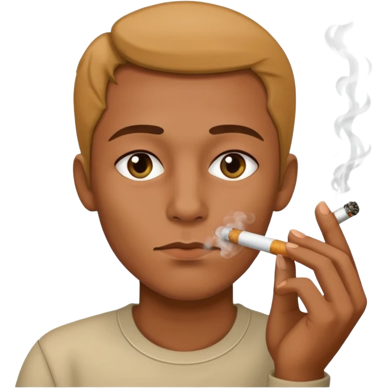 person smoking zah emoji