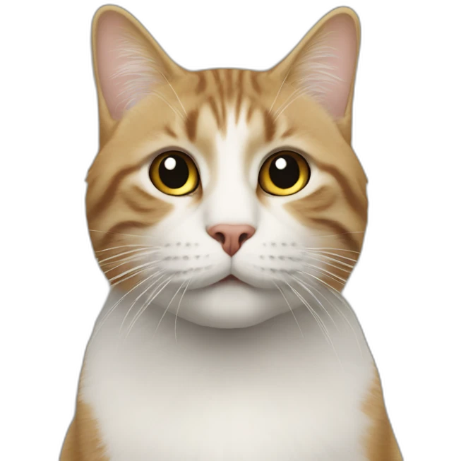 Chat buvant une bière emoji