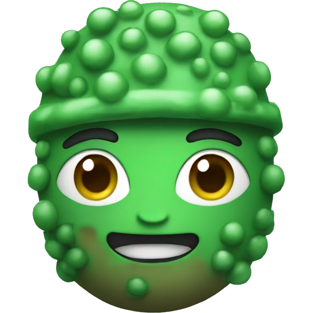 green boba emoji