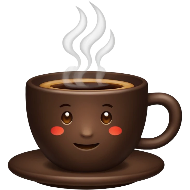 MAKE ONE CUP COFFEE EMOJI emoji