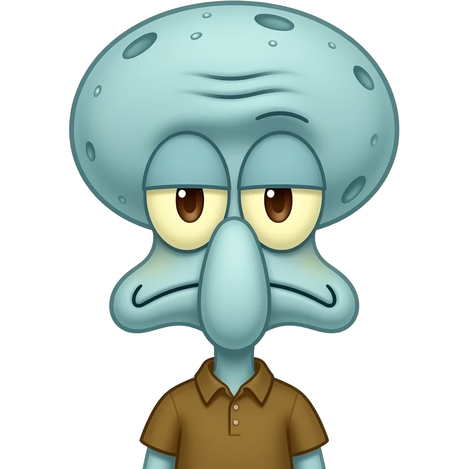 Squidward emoji