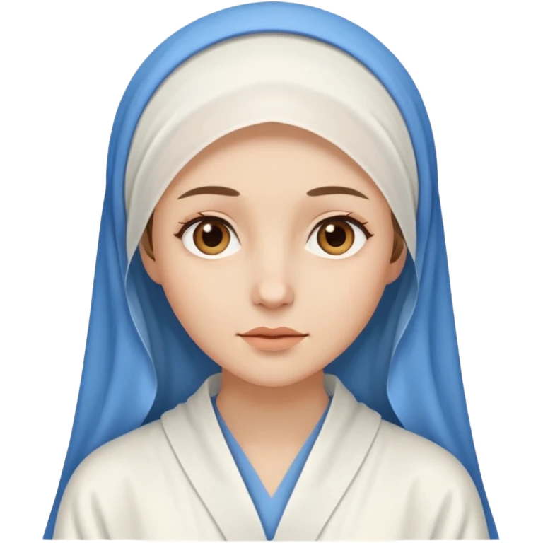 create a virgin Mary emoji emoji