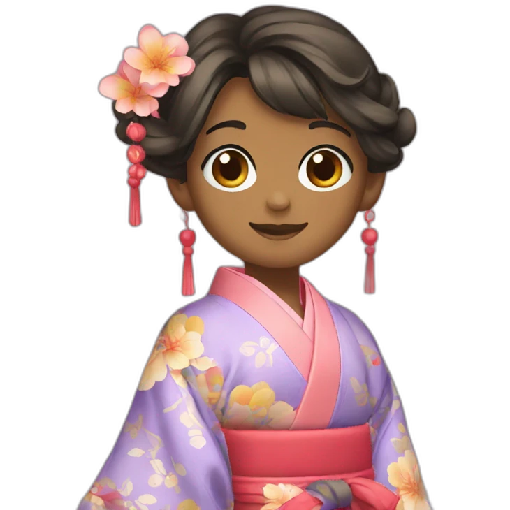 kimono swag emoji
