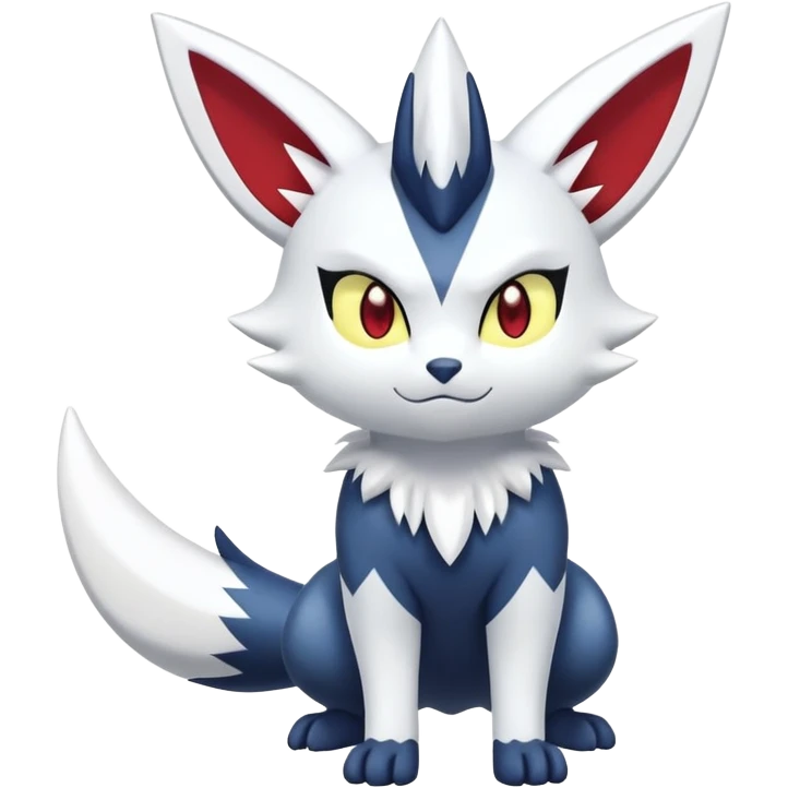 Meowstic-Zangoose-Fakémon-hybrid-creature (full body)  emoji
