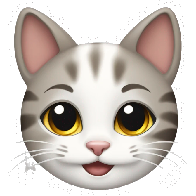 happy smiling girl cat emoji