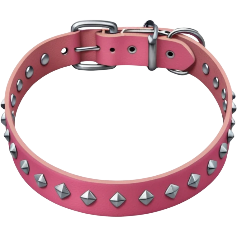 pink collar  emoji