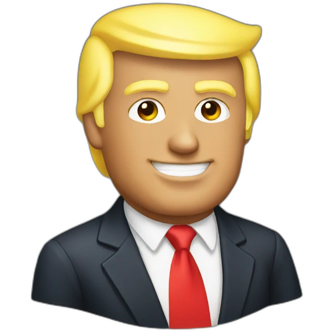 Rave trump emoji