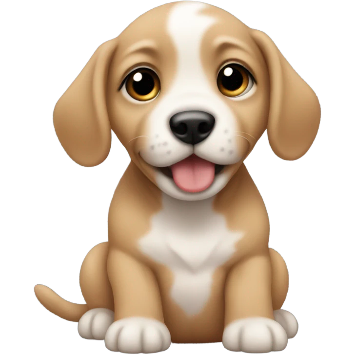 Baby puppy  emoji