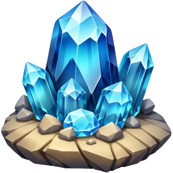 Crystal rocks  emoji