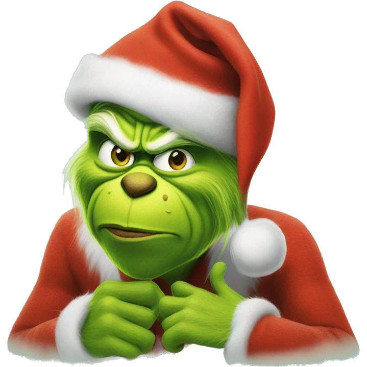 Make me a grinch  emoji