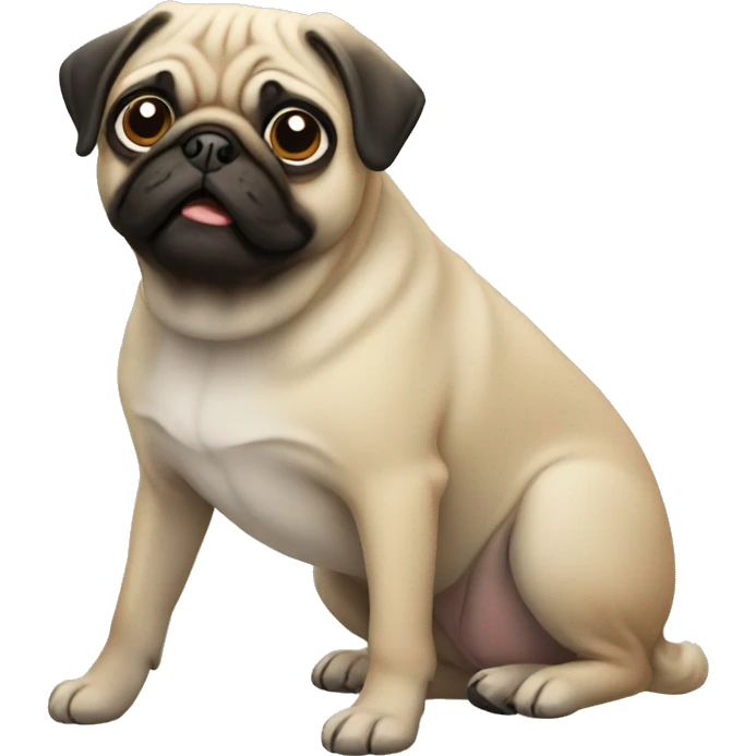 Pug emoji
