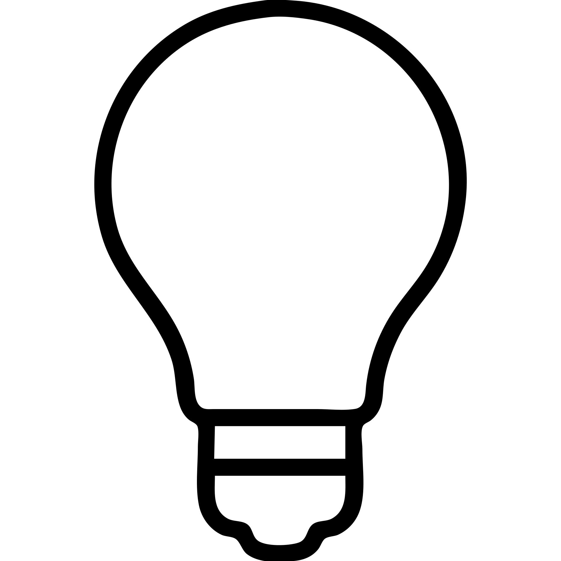 bulb, modern icon style, clean lines, simple and recognizable emoji