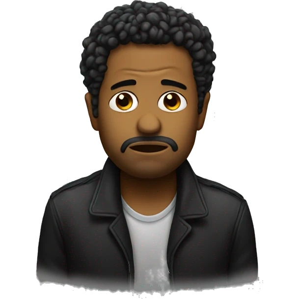 Sad musician emoji