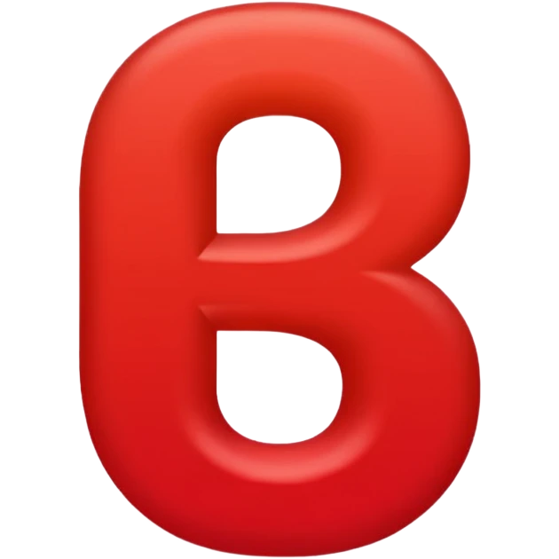 Red number "3" emoji