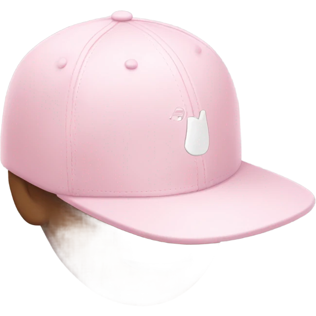 light pink Nike Cap emoji