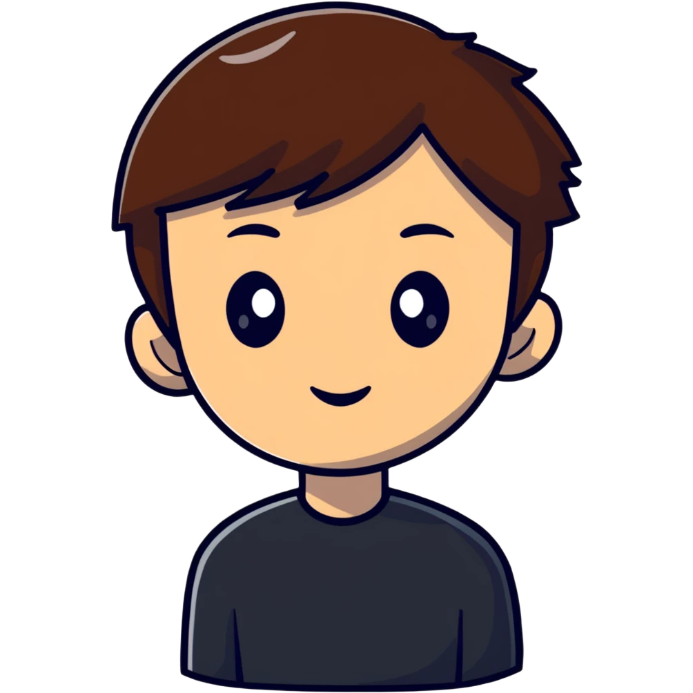 sad person with brown short hair emoji