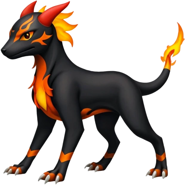Salandit-Houndoom-Litten-Hybrid (Full body) emoji