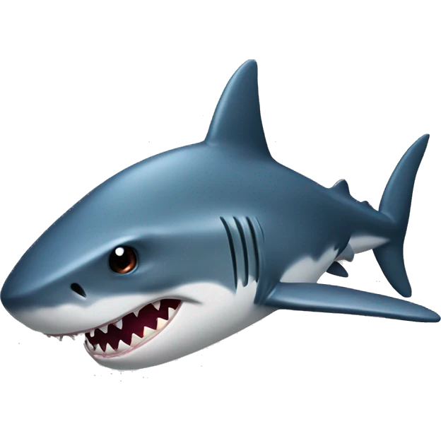 Dinasour shark emoji