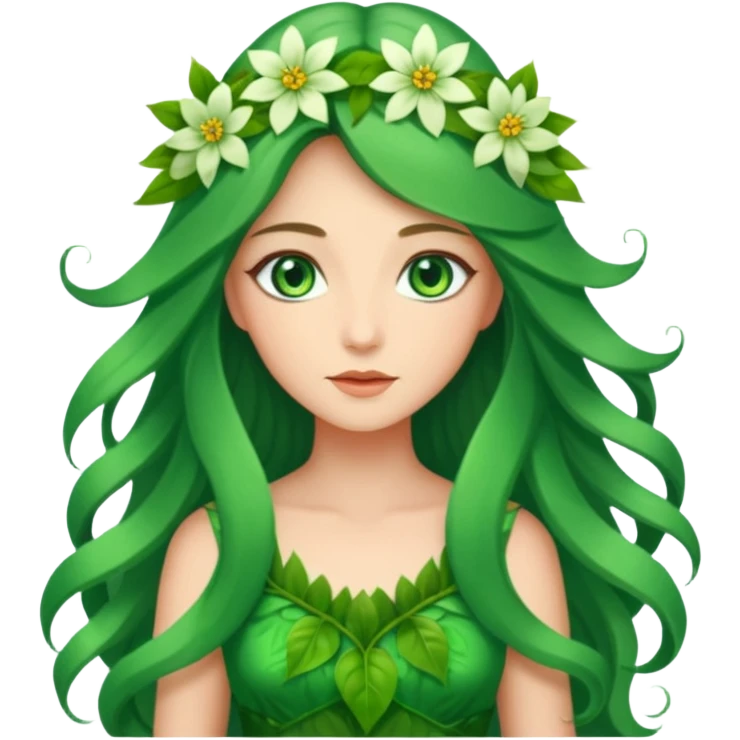 Spring mother nature emoji