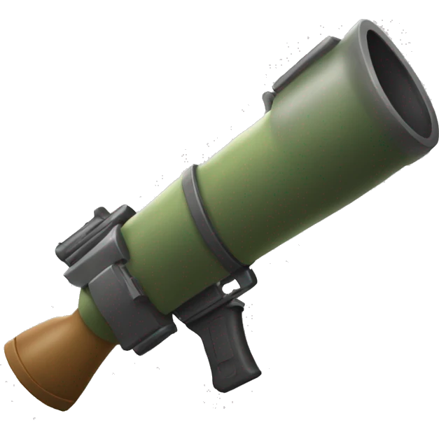 a bazooka emoji