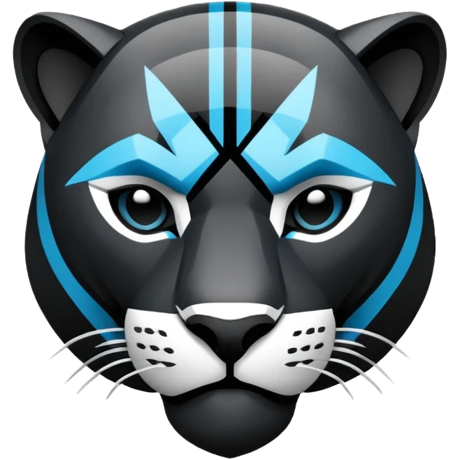 Panthers nfl team logo emoji